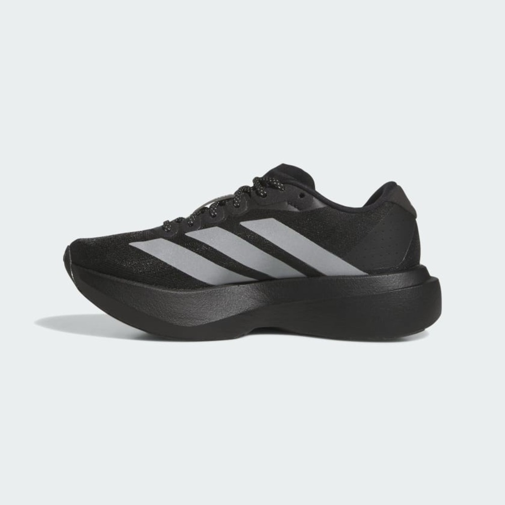 Big Kids Size 6.5 - adidas adiZero Evo SL Black Silver Running Shoes KK3653 NEW - Picture 7 of 11